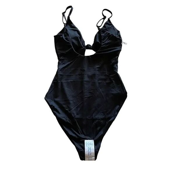 Andie The Santorini
One Piece Bathing Suit
Black Adjustable Straps SZ  LT # 1444 - Picture 8 of 14